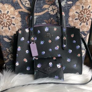 🌸🌼 Coach Carryall 28 & wallet Rosebud  🌼🌸
